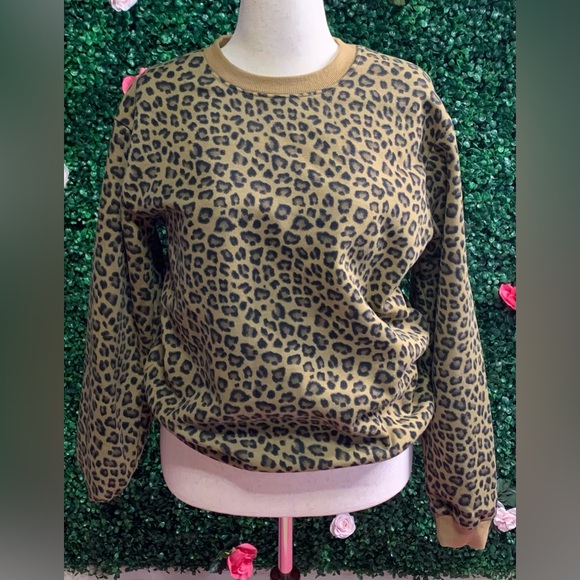 Forever 21 Other - Men’s Forever21 cheetah sweater! Brand new never worn! Size Medium